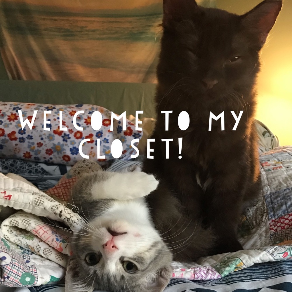 Welcome to my closet!